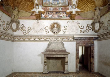 Vista de la Cámara delle Aquile, 1528